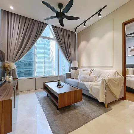 Sky Suites Calm 2Br Suite At Klcc